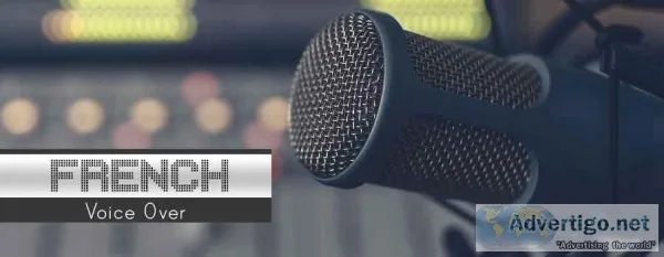 French Voice Over Service or Artists in India
