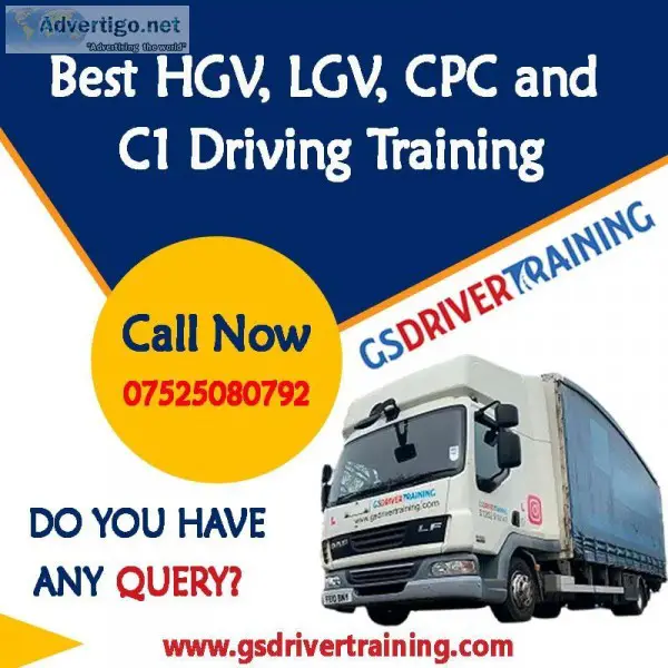 HGV LGV CPC C1 and Ambulance Driver Training in UK
