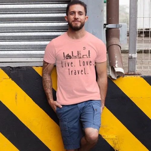 Get amazing collection of pink tshirt for men online