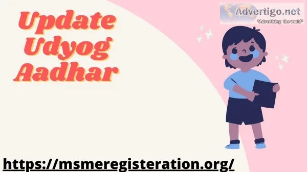 Best service to get update your udyog aadhar 8538976655