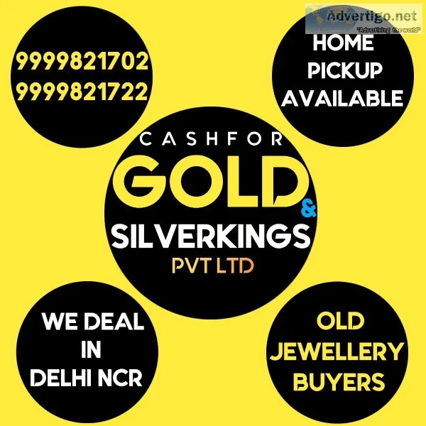 Sell old silver jewellery in Delhi NCR