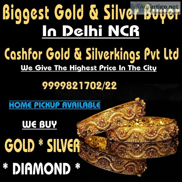 Sell your old silver in Connaught Place