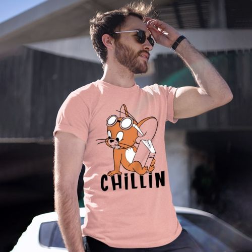 Get amazing collection of pink tshirt for men online