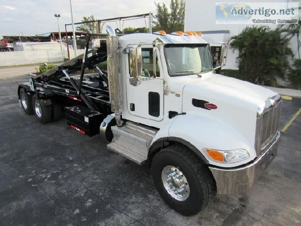 2022 Peterbilt 348 Roll Off Truck Stock RO1357