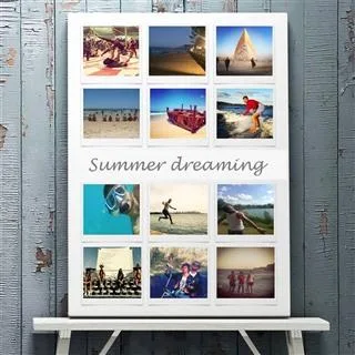 Custom Photo Collage Canvas Prints