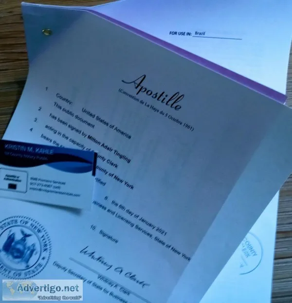 SERVI&CcedilOS DE APOSTILAMENTO PARA PROCURA&Ccedil&Otil deES