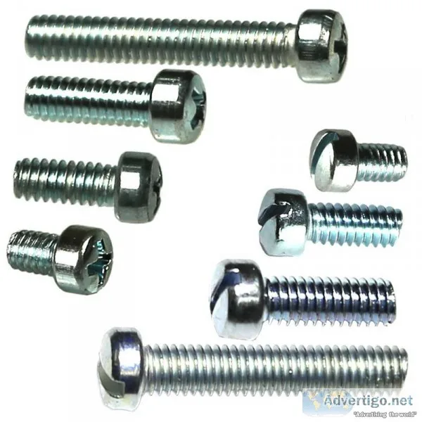 Fillister Head Screws Manufacturer and Exporter Worldwide