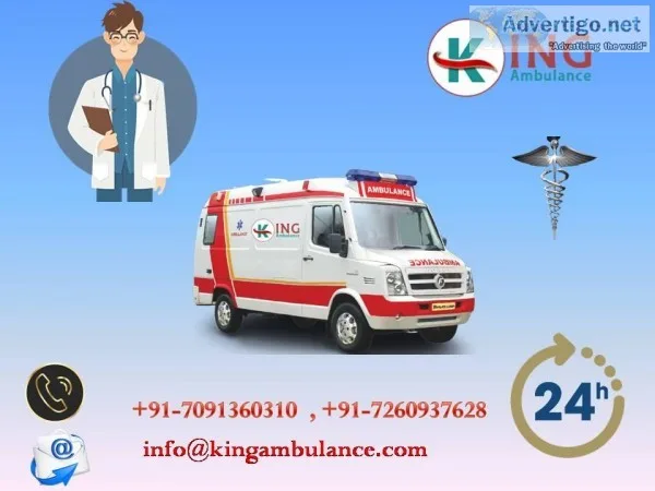 Get the Fastest and Reliable King Ambulance Service in Darbhanga