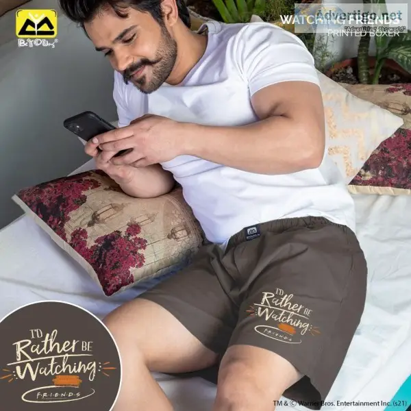 Buy attractive mens boxer online and look stylish everyday