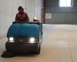 Road sweeping, visit scrub and sweep