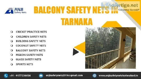 Balcony Safety Nets in Tarnaka