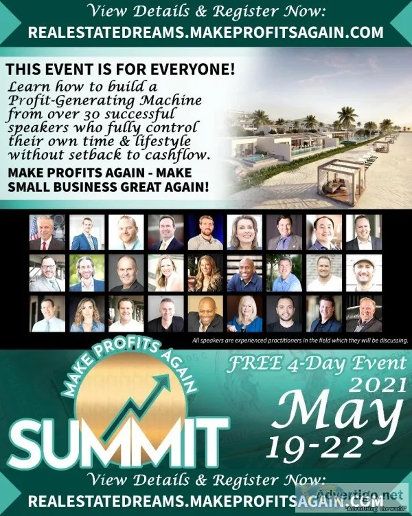 Global Business Summit - Make Profits Again