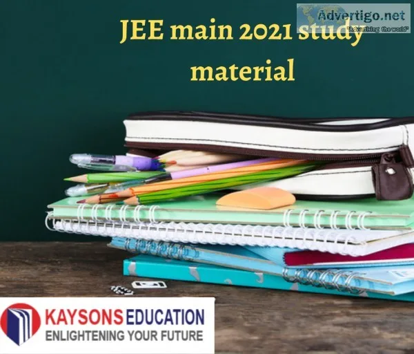 JEE main 2021 study material