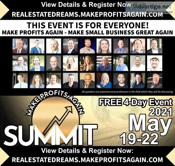 Global Business Summit - Make Profits Again