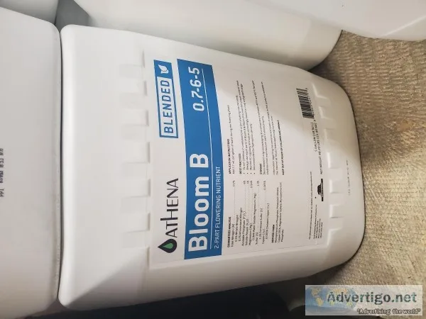 Athena Bloom B 5 gallon