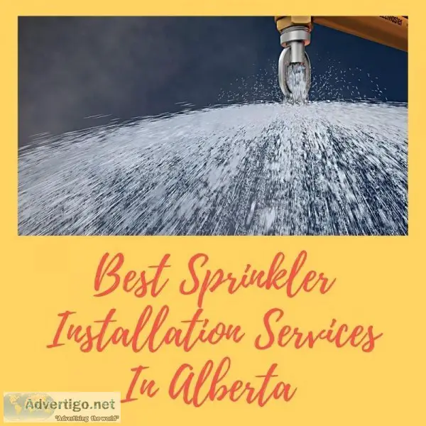 Best Sprinkler Installation Services In Alberta