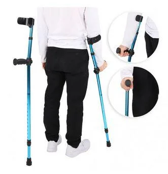 Adjustable Portable Folding Walking Stick Telescopic Aluminum Al