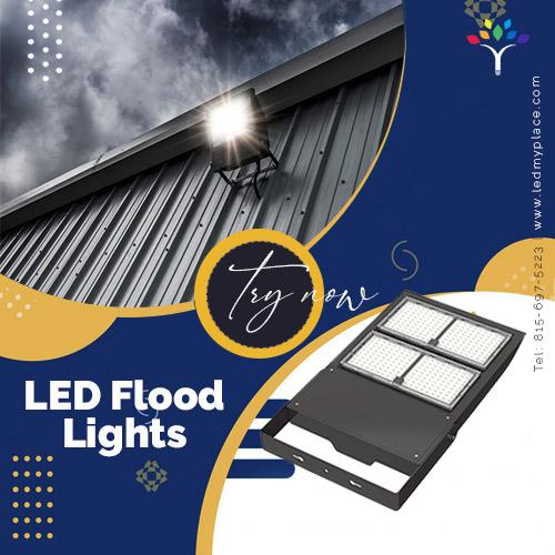 Get rebate eligibility LED Flood Lights for outdoor locations