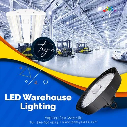 Get soft white light using LED Warehouse Lighting