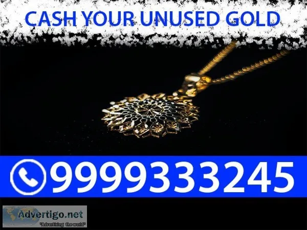 Precious gold for cash