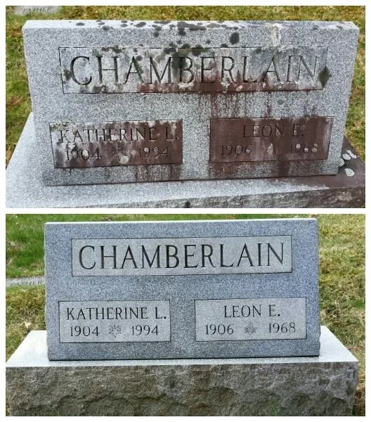 Tombstone cleaning service