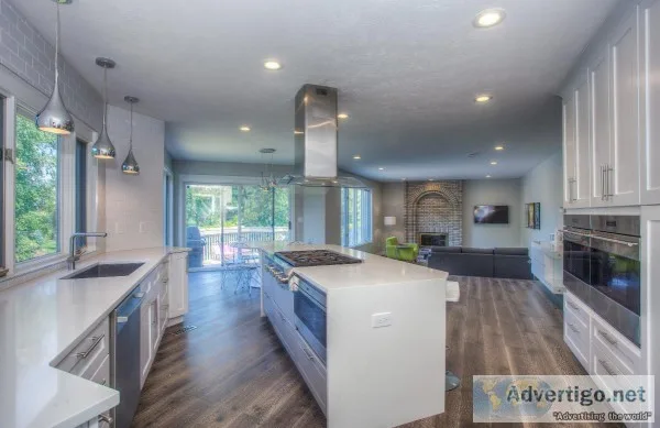 Polar White Kitchen Cabinets are meant for Class with the Functi