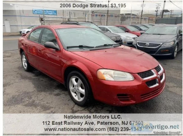 2006 Dodge Stratus SXT 4dr Sedan  3195