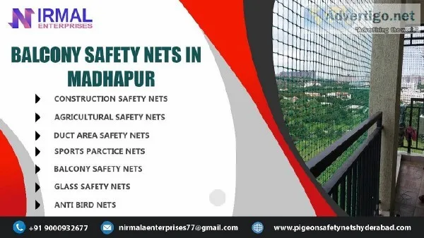 Balcony Safety Nets in Madhapur