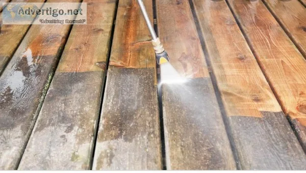 Pressure washing