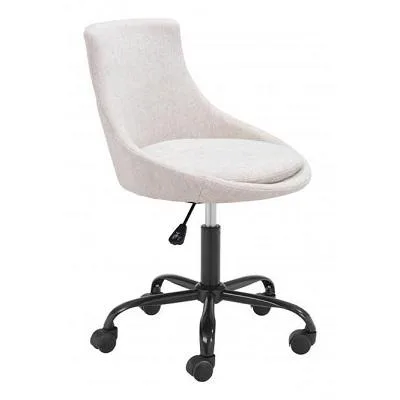 Buy Zuo Mathair Office Chair Beige  Office Chairs  Graysonliving