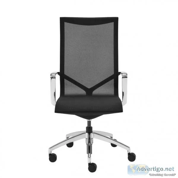 Euro Style Tertu High Back Office Chair  Stylish Furniture At Gr