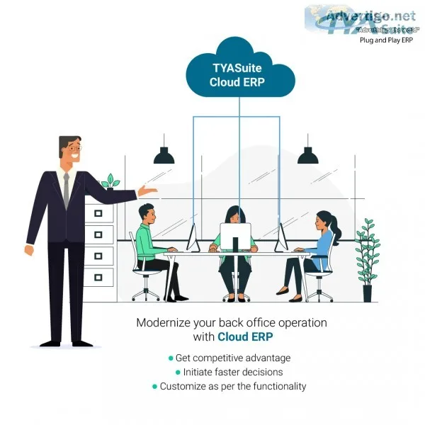 Simplify your business process with cloud erp software