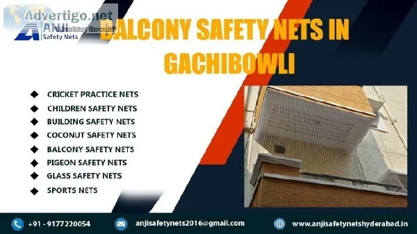 Balcony Safety Nets In Gachibowli