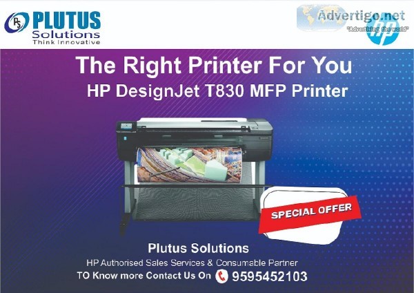 HP DESIGNJET T830 36" PLOTTER