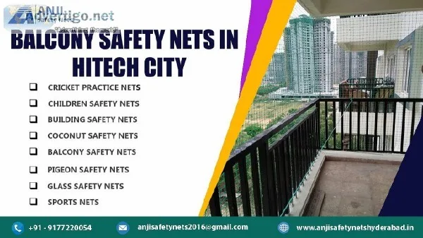 Balcony Safety Nets In Hitech City