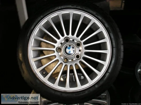 4 17 inch bmw  WHEELS AND TIRES atlanta (with shipping available