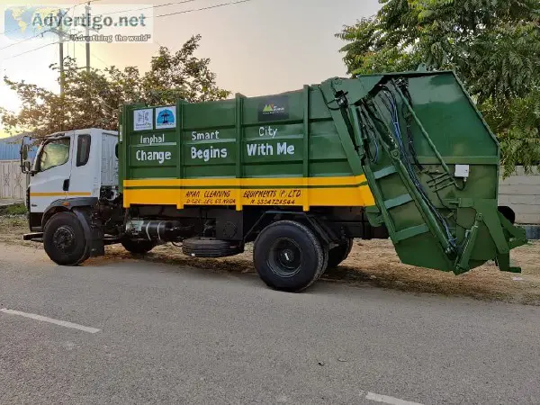 Refuse Compactor Vehicle Supplier Aman Cleaning Equipments