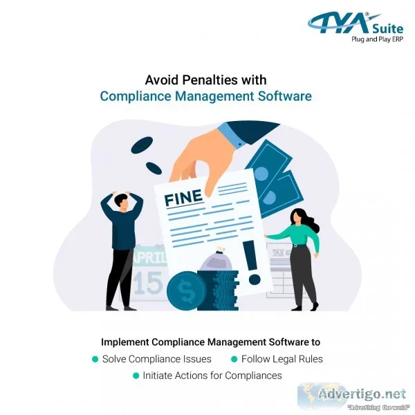 Handle legal issues with tyasuite compliance management software