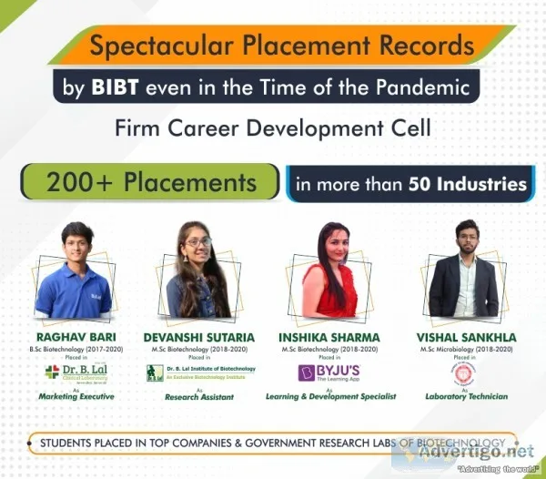 Msc biotechnology admission