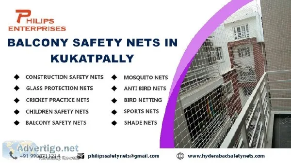Balcony Safety Nets in kukatpally