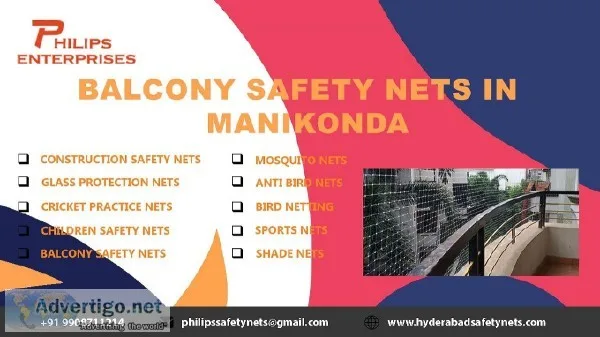 Balcony Safety Nets in Manikonda
