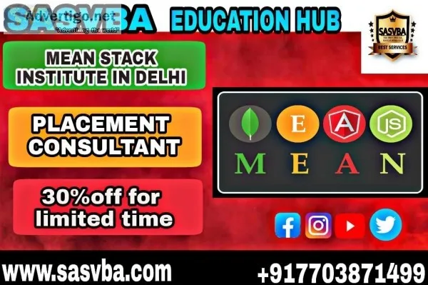 Mean Stack Institute in Delhi