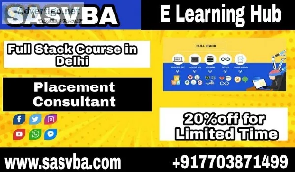 full stack course in Delhi