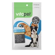 Buy Vitapet Skin and Coat Care Dog Treats With Chicken - Discoun