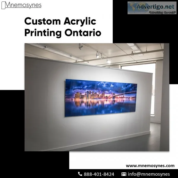 Custom Acrylic Printing Ontario