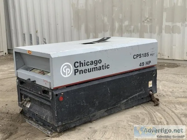 2009 CHICAGO PNEUMATIC CPS185 AIR COMPRESSOR