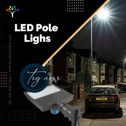 LED Pole Lights Lifespan 50000 Hours