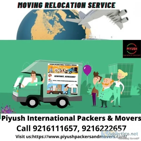 Moving Relocation Services Provider- Piyush Packers Movers