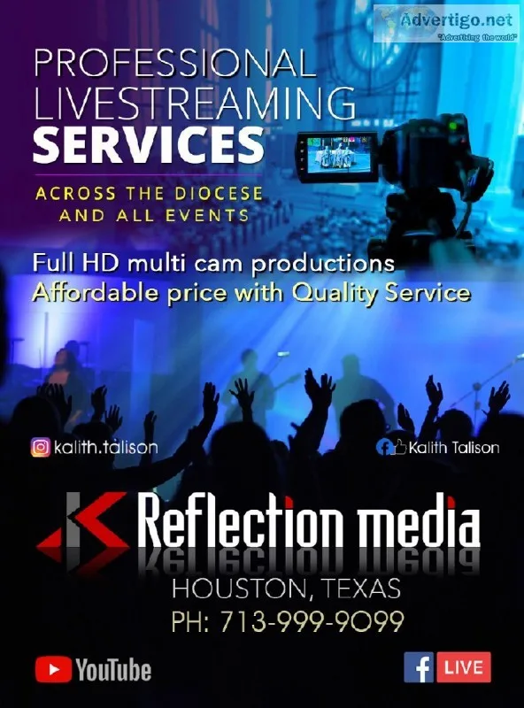Livestreaming with Multi cam