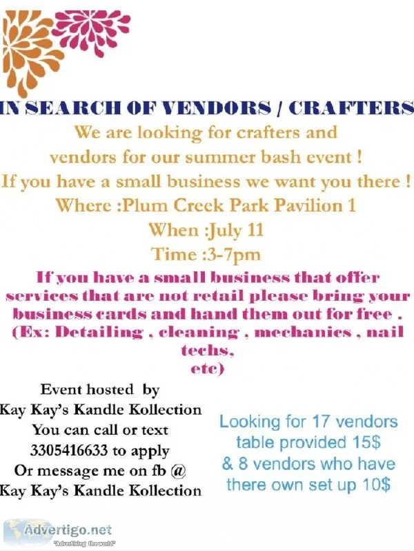 Looking for small businesses